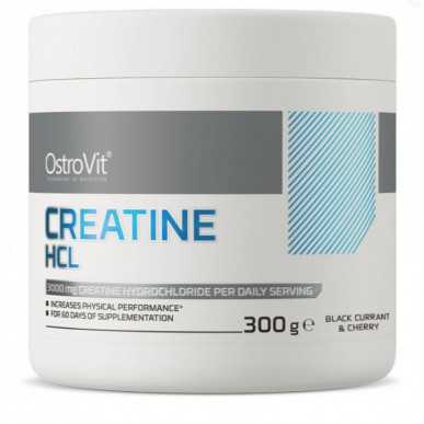 Ostrovit Creatine HCl, upuri un ķiršu aromatizēts - 300 g – madala kalorsusega toode firmalt Ostrovit, osta SportFit-ist