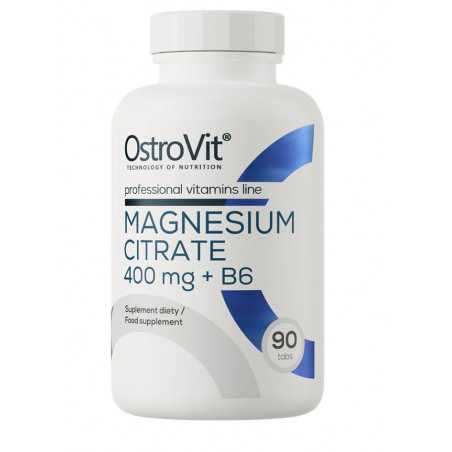 „Ostrovit“ magnio citratas 400 mg + B6 - 90 tablečių