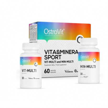„Ostrovit Vita & Minerals Sport“- 60 kapsulių