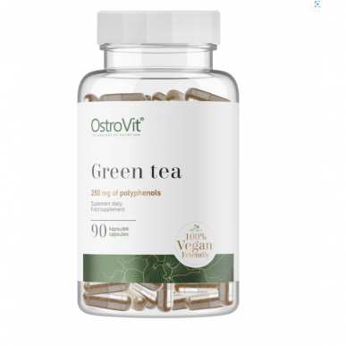 Ostrovit Green Tea Exuute Vege - 90 kapselia – madala kalorsusega toode firmalt Ostrovit, osta SportFit-ist