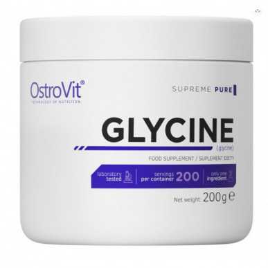 Ostrovit Glyyin mauton jauhe - 200 g – madala kalorsusega toode firmalt Ostrovit, osta SportFit-ist