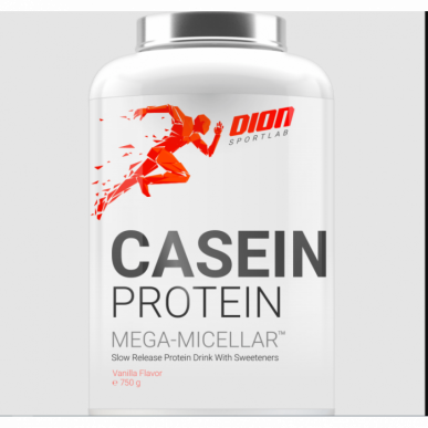 Kaseiiniproteiini Misell, vanilja - 750 g – madala kalorsusega toode firmalt DION Sportlab, osta SportFit-ist