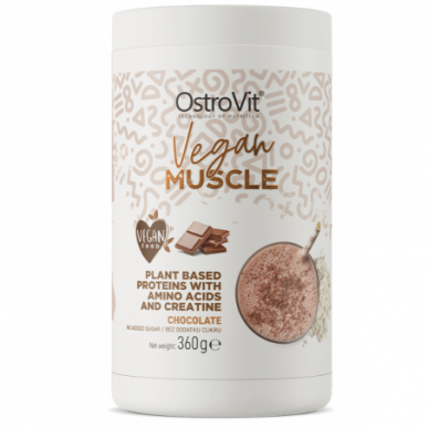 Ostrovit vegānu muskulis, šokolāde - 400 g – madala kalorsusega toode firmalt Ostrovit, osta SportFit-ist
