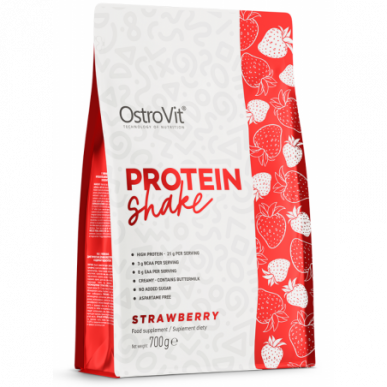 Ostrovit olbaltumvielu krata zemenes - 700 g – madala kalorsusega toode firmalt Ostrovit, osta SportFit-ist