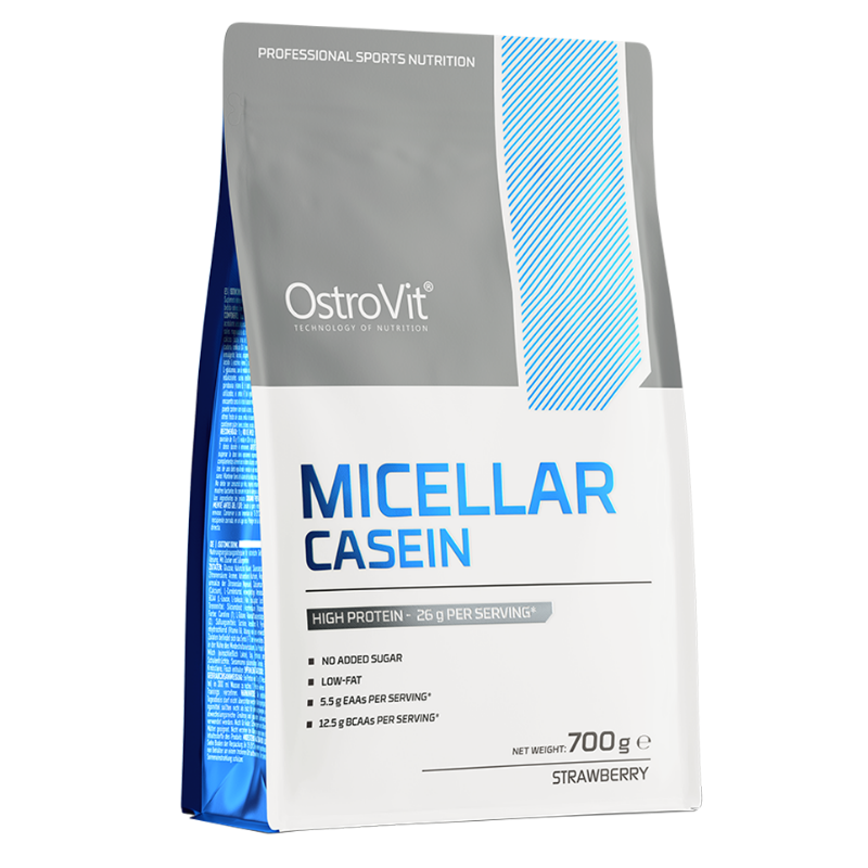Ostrovit micelārie kazeīns, zemenes - 700 grami
