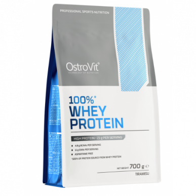 Ostrovit 100% sūkalu olbaltumvielas, tiramisu - 700 grami – madala kalorsusega toode firmalt Ostrovit, osta SportFit-ist