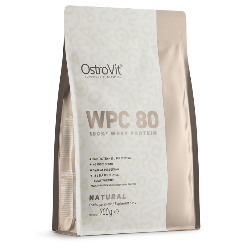 Ostrovit WPC 80, dabiski - 700 grami Ostrovit WPC 80, dabiski - 700 grami