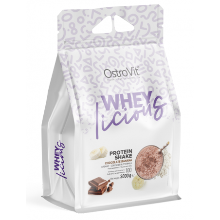 Wheylicious Protein Shake, Chocolate -Banana - 3000 grammaa