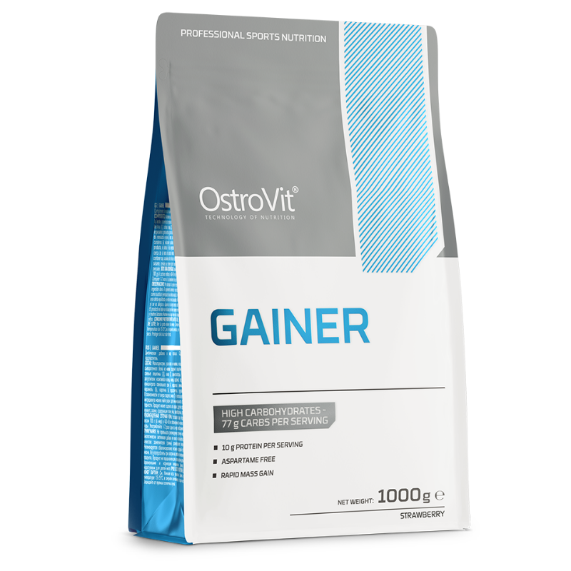Ostrovit Gainer, zemenes - 1000 grami