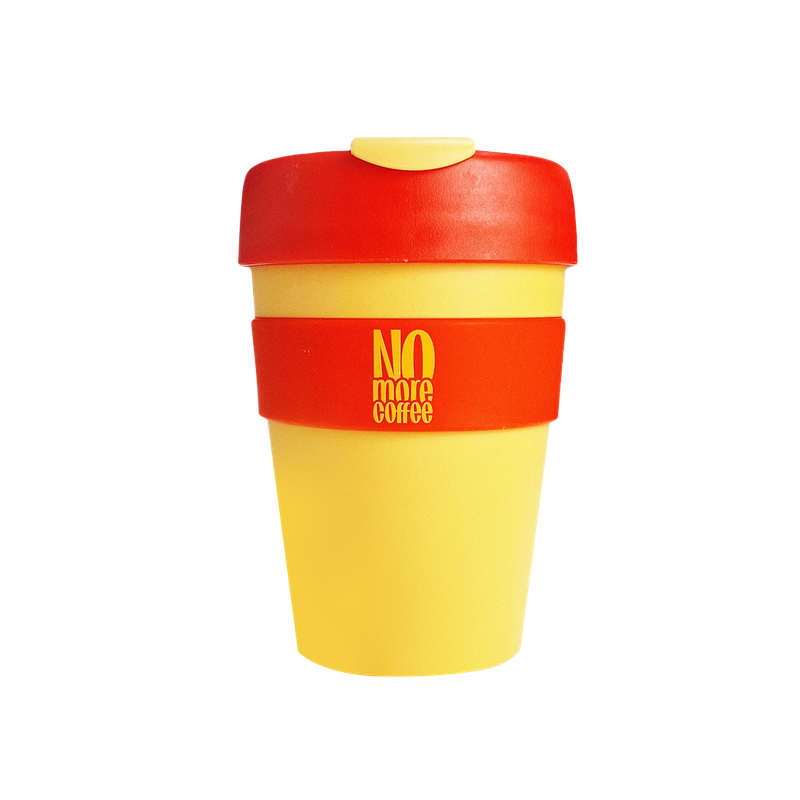 Ostrovit krūze vairs nav kafijas, dzeltenīgi sarkana - 340 ml Ostrovit krūze vairs nav kafijas, dzeltenīgi sarkana - 340 ml