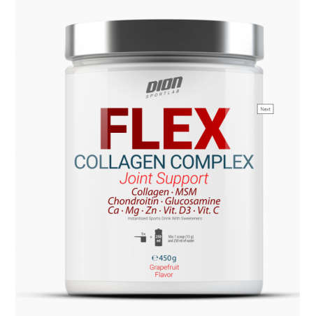 Flex -kollageenikompleksin nivelet ja siteet kompleksin "Dion" (greippi), 450 g