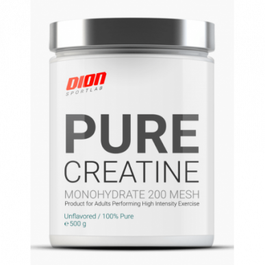 Diona Sports Pure Creatine monohidrāts, nederīgs - 500G – madala kalorsusega toode firmalt DION Sportlab, osta SportFit-ist