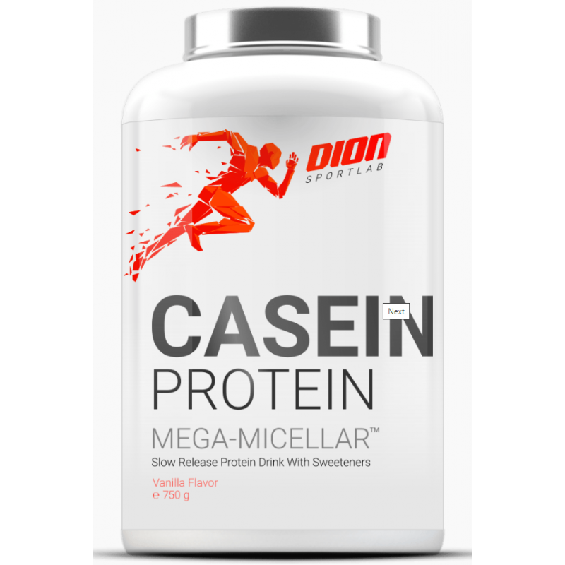 DION SPORTLAB CASEIN PROTEIN Micellar, strawberry - 750 g DION SPORTLAB CASEIN PROTEIN Micellar, strawberry - 750 g