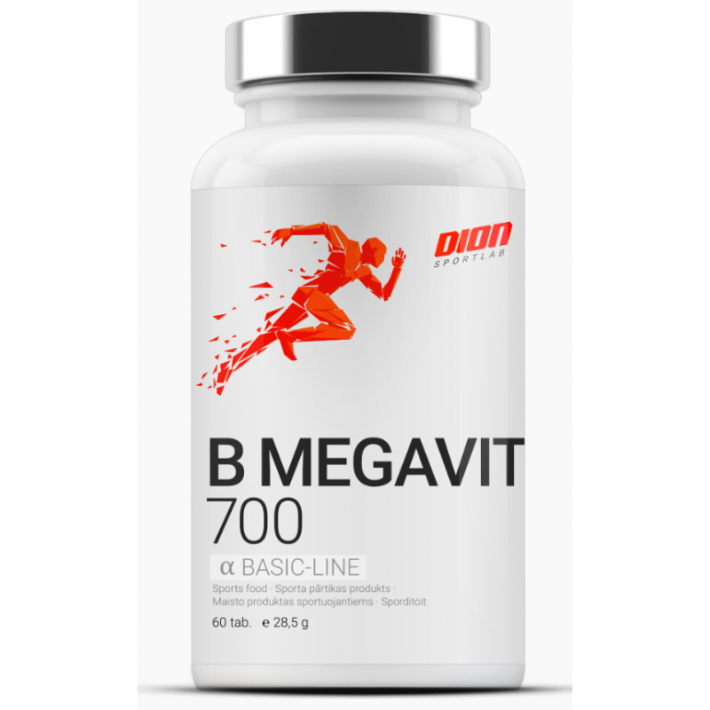 Dion Sports B -megavit 700 - 60 tabletes