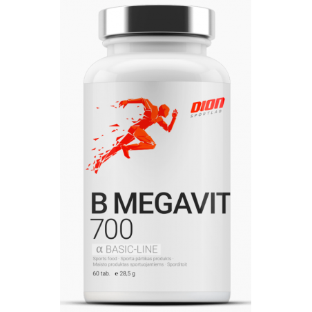Dion Sports B -megavit 700 - 60 tabletes