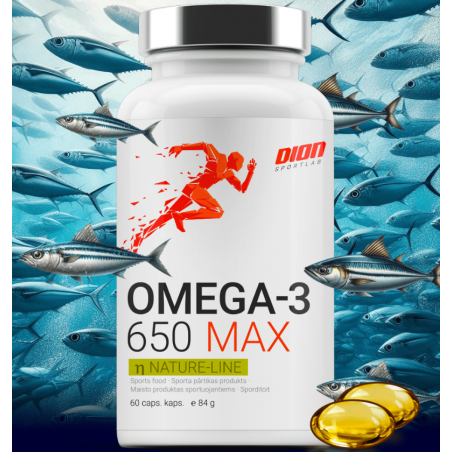 Dion Sports Omega -3 650 Max - 60 kapsulas
