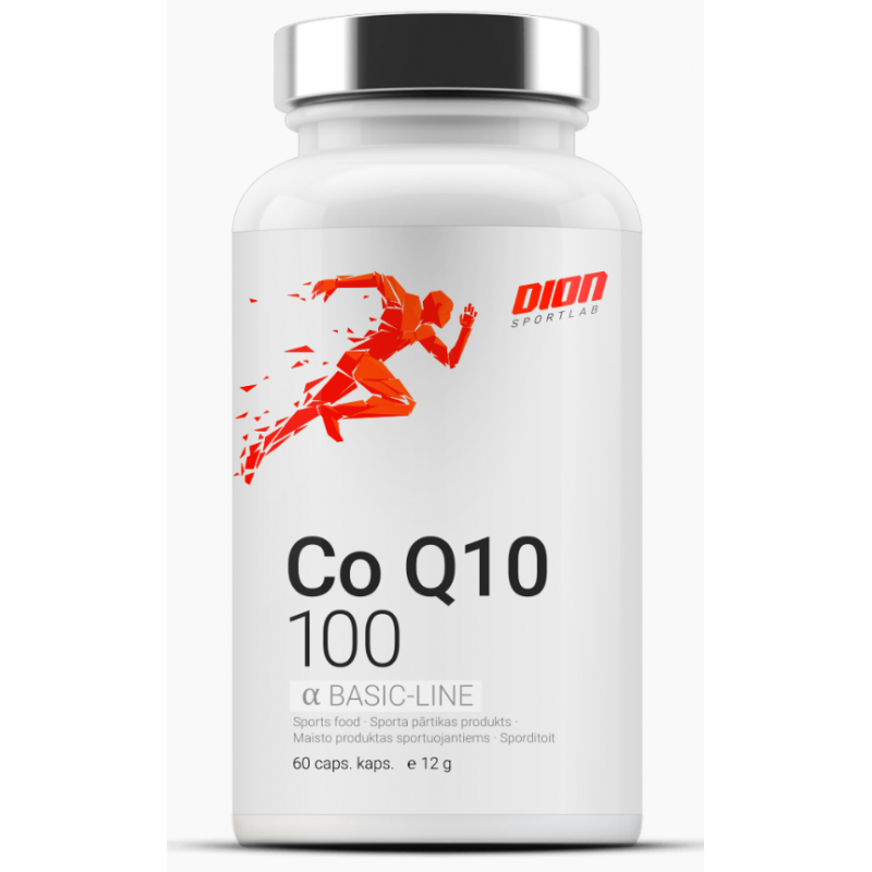 Dion Sports Coenzīms Q10 100 - 60 kapsulas Dion Sports Coenzīms Q10 100 - 60 kapsulas