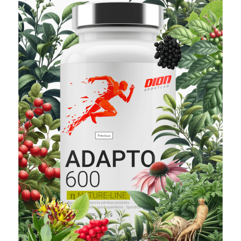 „Adapto 600“ - 60 kapsulių „Adapto 600“ - 60 kapsulių