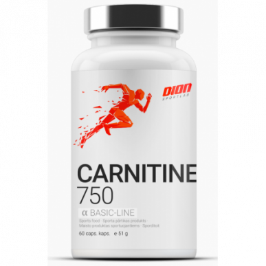 Carnitine 750 "Dion", 60 vāciņi. – madala kalorsusega toode firmalt DION Sportlab, osta SportFit-ist