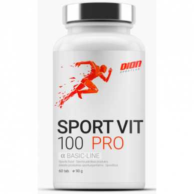 Dion Sports Sport -Vit 100 Pro - 60 planšetdatori – madala kalorsusega toode firmalt DION Sportlab, osta SportFit-ist