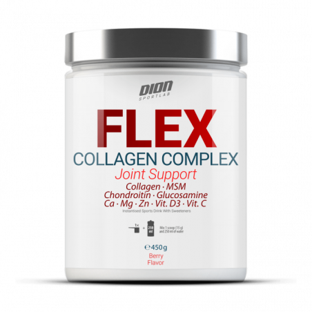 „Dion Sports Flex Collagen“, miško uogos - 450 g