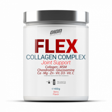 Dion Sports Flex kolagēns, meža ogas - 450 g – madala kalorsusega toode firmalt DION Sportlab, osta SportFit-ist