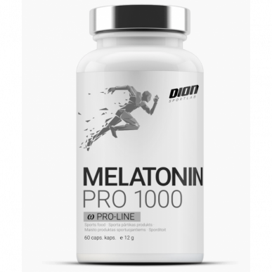 Dion Sports Melatonin 1mg - 60 kapsulas – madala kalorsusega toode firmalt DION Sportlab, osta SportFit-ist