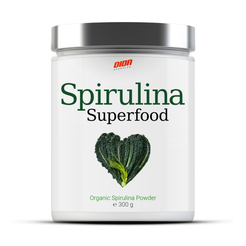 Dion Sports Organic Spirulina pulveris - 300 g Dion Sports Organic Spirulina pulveris - 300 g