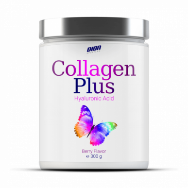 Kollageeni plus peptidi hyaluronihapolla, marjamaku - 300 g – madala kalorsusega toode firmalt DION Sportlab, osta SportFit-ist