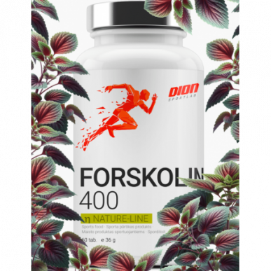 Dion Sports Forskolin 400 ekstrakts - 60 cilne – madala kalorsusega toode firmalt DION Sportlab, osta SportFit-ist