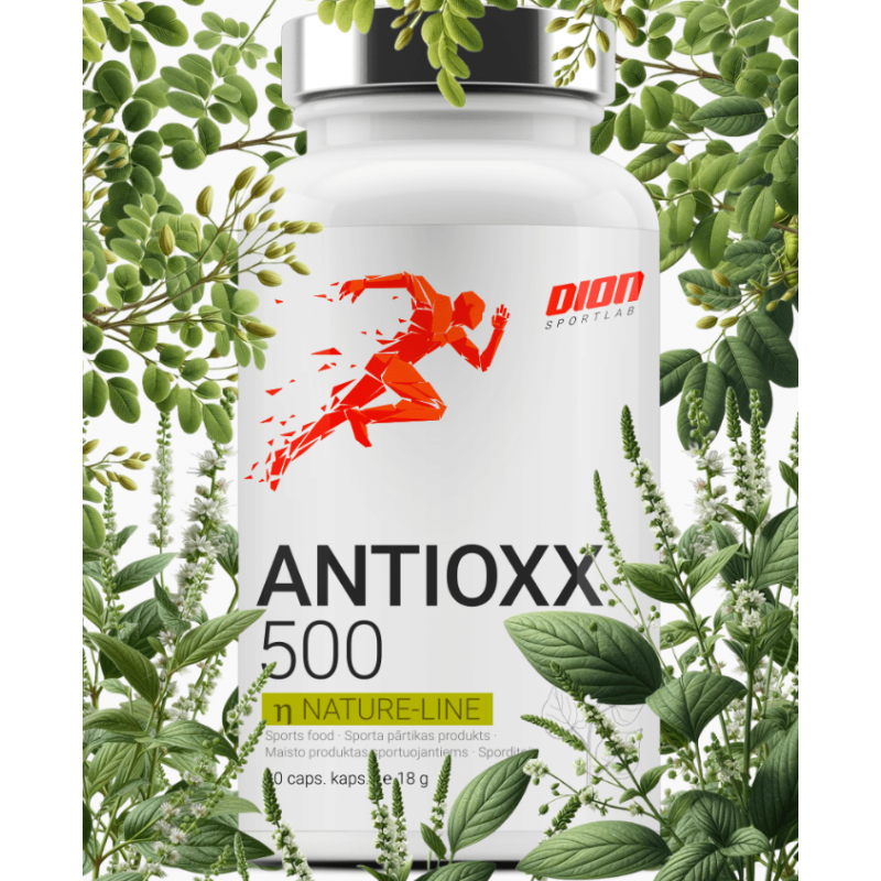 Dion Sports Antioxx 500 Trans -Resveratrol - 30 kapsulas Dion Sports Antioxx 500 Trans -Resveratrol - 30 kapsulas