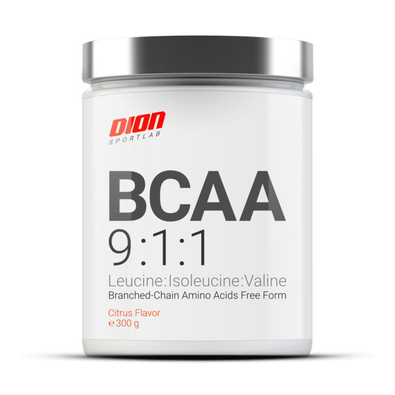 DION SPORTLAB BCAA 9:1:1 Tsitrusvilja maitse - 300 g DION SPORTLAB BCAA 9:1:1 Tsitrusvilja maitse - 300 g