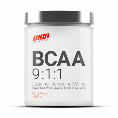 DION SPORTLAB BCAA 9:1:1 Tsitrusvilja maitse - 300 g – madala kalorsusega toode firmalt DION Sportlab, osta SportFit-ist