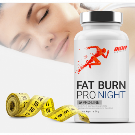 „Fat Burn Pro Night Night Fat Burner“ „Dion“, 60 kapsulių