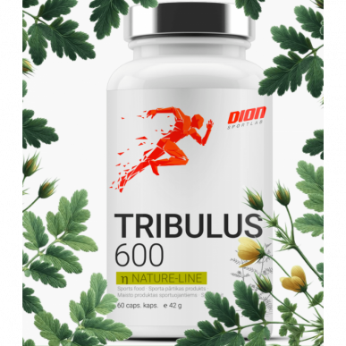 Tribulus 600 T. Terrestris ekstrakts "Dion", 60 vāciņi – madala kalorsusega toode firmalt DION Sportlab, osta SportFit-ist
