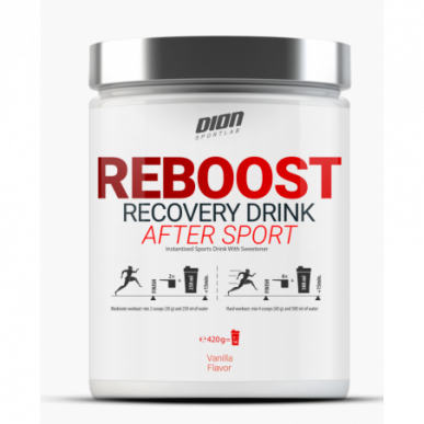 Dion Sports Reboost atjaunot dzērienu pēc sporta - 420 g – madala kalorsusega toode firmalt DION Sportlab, osta SportFit-ist