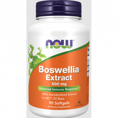 Tagad Foods Boswellia ekstrakts 500 mg - 90 mīkstais želeja – madala kalorsusega toode firmalt NOW, osta SportFit-ist