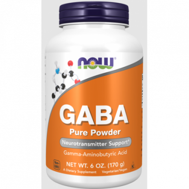 „Gaba Pure Powder-170“ gramai – madala kalorsusega toode firmalt NOW, osta SportFit-ist