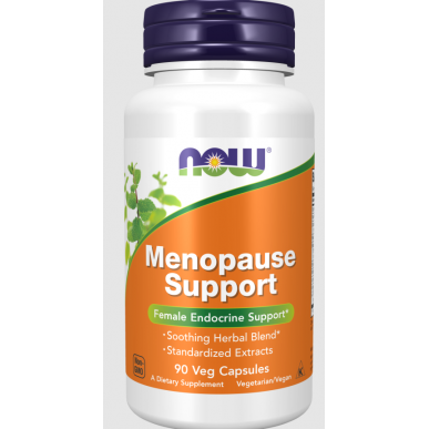 NOW Menopause Support - 90 веган капсул – низкокалорийный продукт от NOW, купить в SportFit