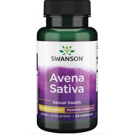 Swanson Avena Sativa, 575 mg - 60 kapsulas