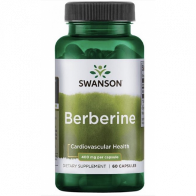 Swanson Berberine, 400 mg - 60 kapsulas – madala kalorsusega toode firmalt SWANSON, osta SportFit-ist