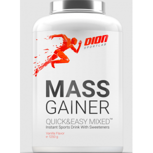 Dion Sports Mass Gainer, vaniļa - 1250 g
