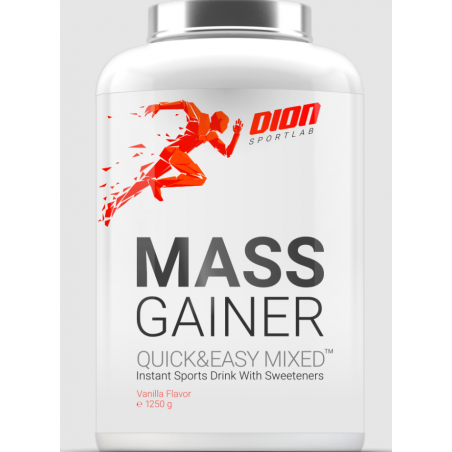 Dion Sports Mass Gainer, vaniļa - 1250 g