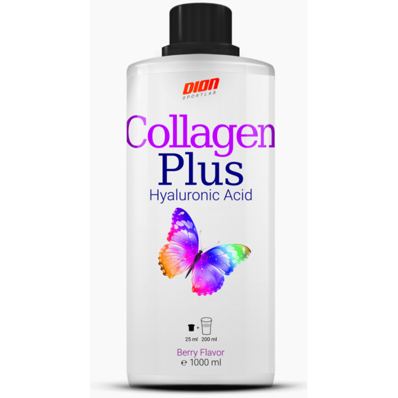 Diona sporta kolagēna peptīdi ar plus hialuronskābi, dzerams, ogu aromatizēts - 1000 ml