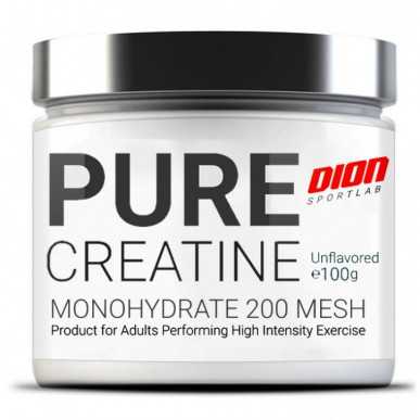 Dion Sports Creine Monohydrate Micronize, Pure - 100 g – madala kalorsusega toode firmalt DION Sportlab, osta SportFit-ist