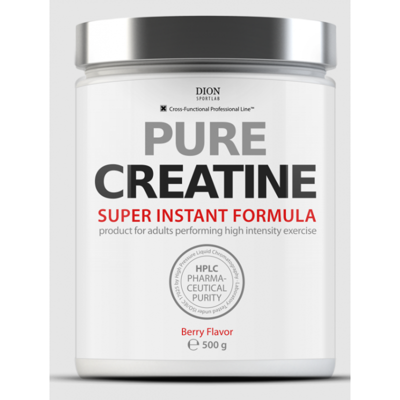 Dion Sports Pure Creatine Super Stepled, Berry - 500G Dion Sports Pure Creatine Super Stepled, Berry - 500G
