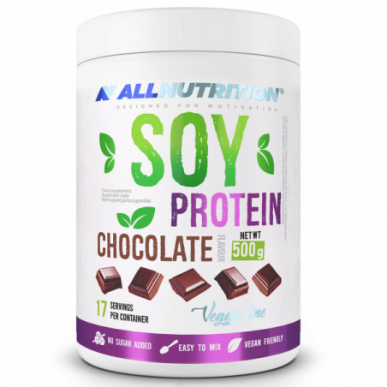 Vegāniski sojas ar šokolādes garšu "Visu uzturu", 500 g – madala kalorsusega toode firmalt AllNutrition, osta SportFit-ist
