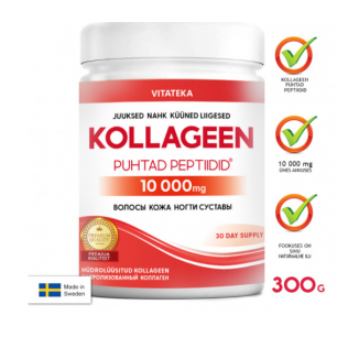 Vitteka liellopa dzeltenā pulvera 10 000 mg, 300 g