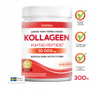 Vitteka liellopa dzeltenā pulvera 10 000 mg, 300 g – madala kalorsusega toode firmalt VITATEKA, osta SportFit-ist