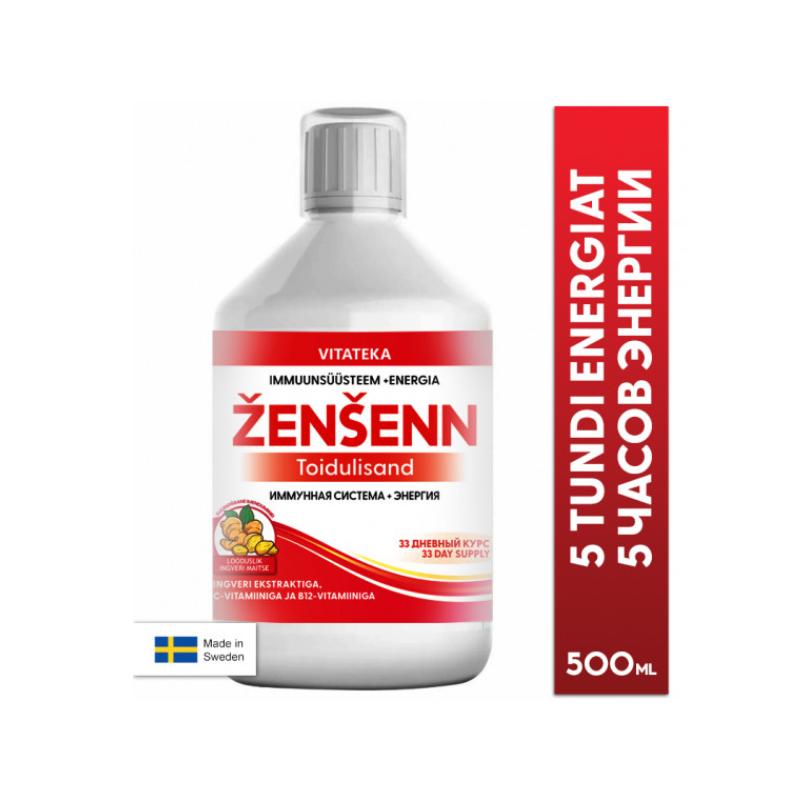 Žeņšeņa "Vitteka", 500 ml